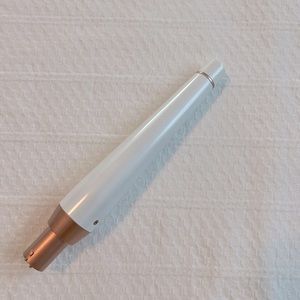 T3 tapered barrel curling wand for tousled waves